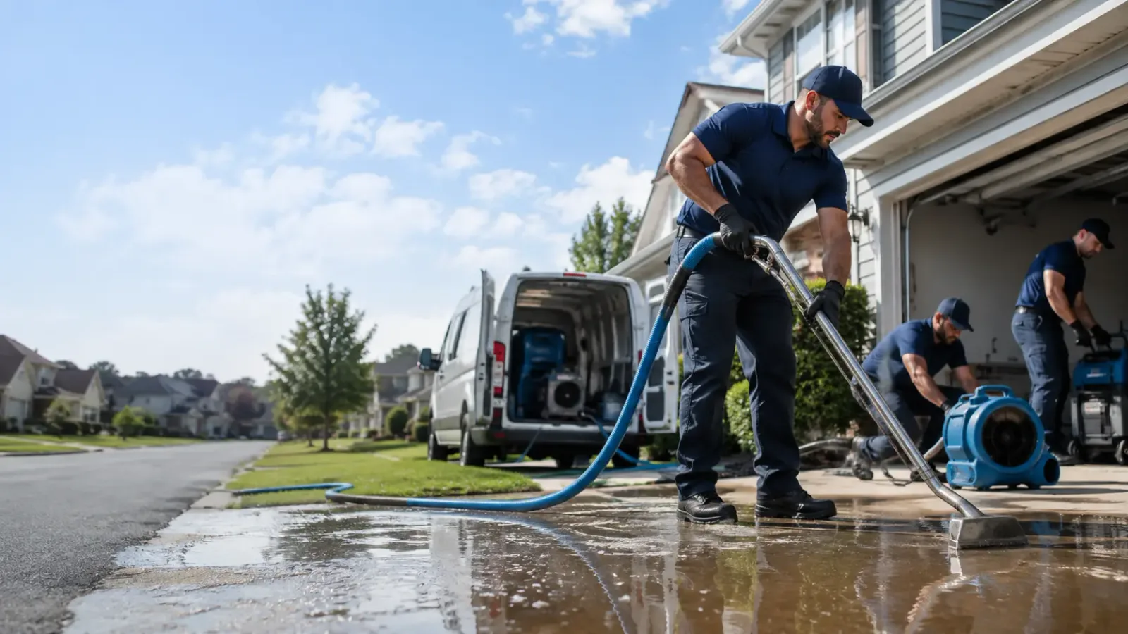 Flood Damage Restoration in Davidson, OK